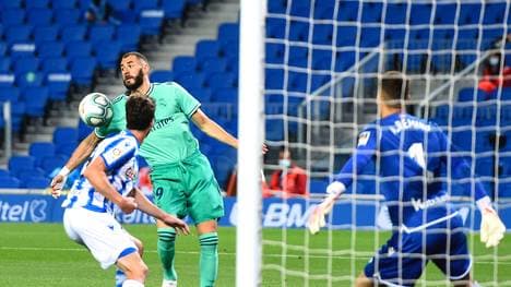 Diese Szene ging dem 2:0-Treffer von Karim Benzema voraus