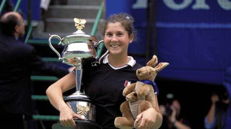 Monica Seles gewann die Australian Open 1996