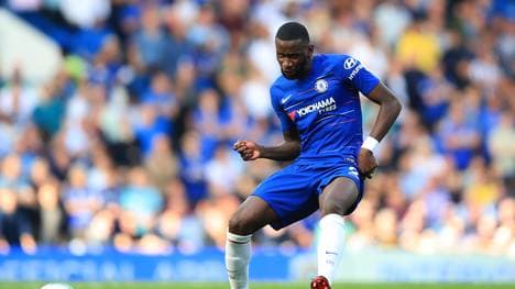 Antonio Rüdiger ist in der Innenverteidigung des FC Chelsea gesetzt