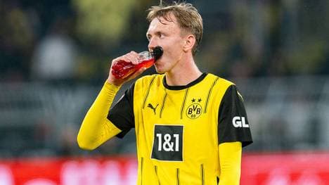 Maximilian Beier darf beim BVB mal wieder von Beginn an ran