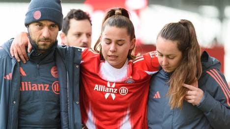 Lena Oberdorf hat sich erneut einen Kreuzbandriss zugezogen