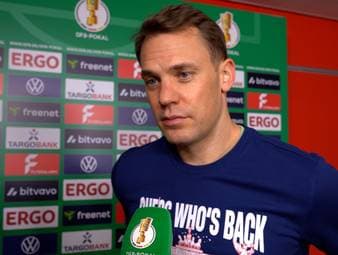 Wie geht es weiter mit Manuel Neuer. Nach dem Einzug ins Pokalfinale überwiegt die Freude. Dennoch kündigt der Bayern-Keeper eine zeitnahe Entscheidung an.