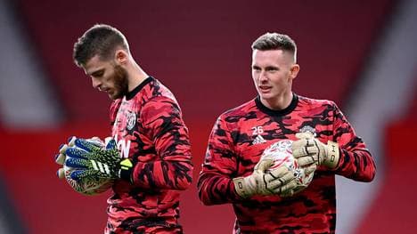 Dean Henderson (rechts) will David de Gea als Nr. 1 ablösen