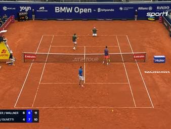 Beim Doppel-Finale der BMW Open bestreiten Jakob Schnaitter und Mark Wallner ihr erst 3. ATP-Finale. Was folgt, ist eine absolute Sensation!