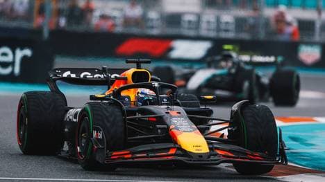 Max Verstappen holte sich die Pole in Miami 
