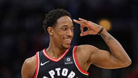 DeMar DeRozan führt die Raptors mit 42 Punkten im Spiel gegen die Pistons in die Playoffs