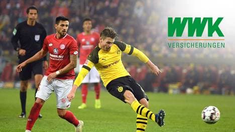Lukasz Piszczek erzielte im Hinspiel den Siegtreffer für den BVB gegen Mainz