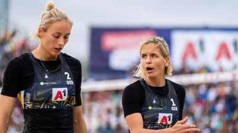 Nicht bei der DM dabei: Laura Ludwig und Louisa Lippmann