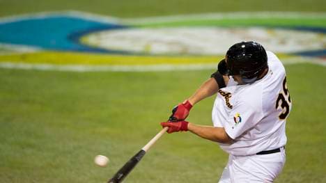 Donald Lutz für Team Germany am Schlagmal