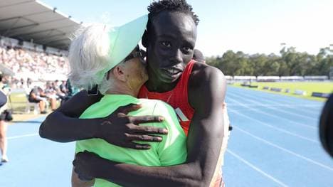 Gout Gout hat sein besonderes Talent erneut unterstrichen