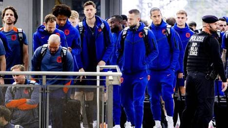 Das Nationalteam der Niederlande kam nicht rechtzeitig am EM-Spielort Dortmund an