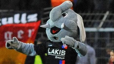 Der "Grotifant" war jahrelang das Maskottchen beim KFC Uerdingen