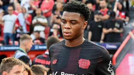 Alfa-Ruprecht im Trikot der Werkself