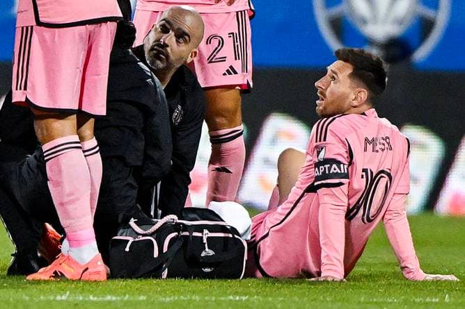 Vor laufender Kamera: Messi motzt über neue Regel