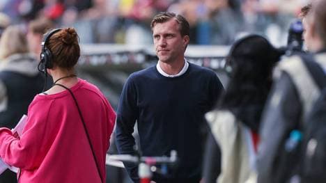 Sportdirektor Markus Krösche hofft weiterhin auf Europa mit der Eintracht 