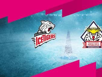 Nürnberg Ice Tigers - Pinguins Bremerhaven: Tore und Highlights | PENNY DEL