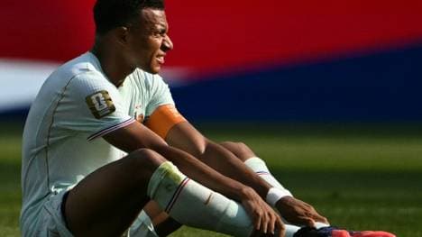 Schmerzen an der Ferse: Kylian Mbappé