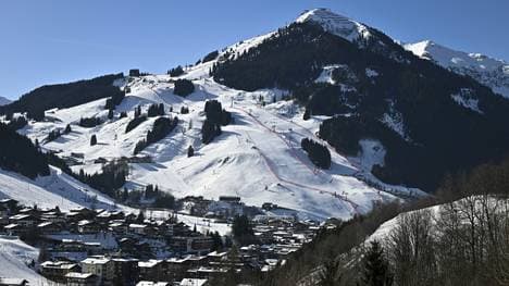 Der Zwölferkogel in Hinterglemm, Schauplatz der Ski-WM