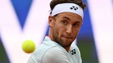 Hat den Ball ganz genau im Blick: Casper Ruud