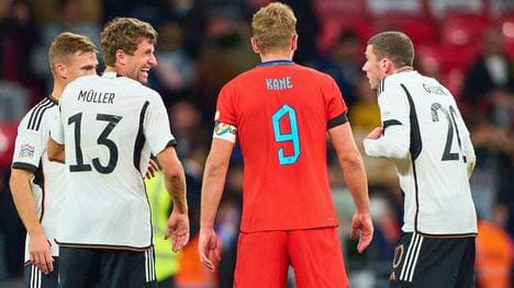 Bald zusammen im Bayern-Trikot? Thomas Müller (l.) und Harry Kane (r.)