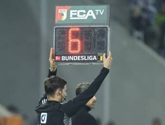 Nachspielzeit soll angezeigt werden