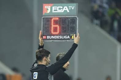 Nachspielzeit soll angezeigt werden