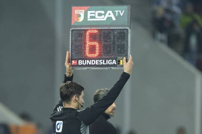 Nachspielzeit soll angezeigt werden