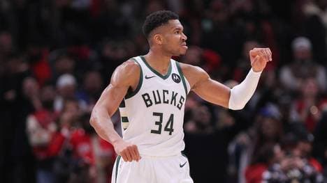Giannis Antetokounmpo (Bild) hat einen Franchiserekord von Kareem Abdul-Jabbar gebrochen