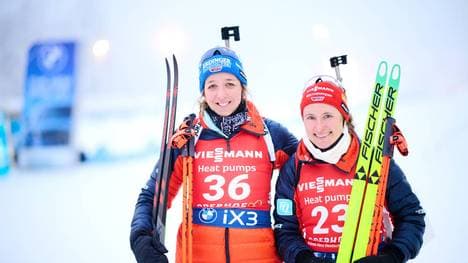 Franziska Preuß und Janina Hettich-Walz wollen ums Podium kämpfen