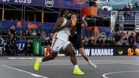 DBB-Team um Denzel Agyeman (l.) weiter