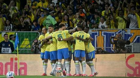 Brasilien feiert Sieg gegen Panama