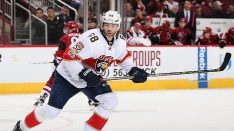 Jaromir Jagr spielt mit 45 Jahren noch immer bei den Florida Panthers 