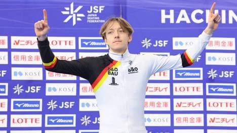 Finn Sonnekalb gewann bei der Junioren-WM drei Titel