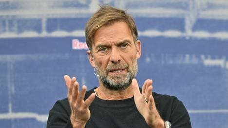 Football: Red Bull's Jurgen Klopp holds press conference