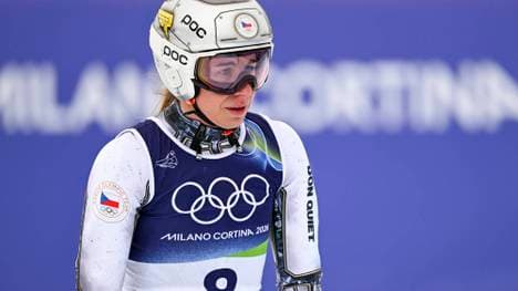 Ester Ledecká stürzte zweimal bei den Olympischen Winterspielen