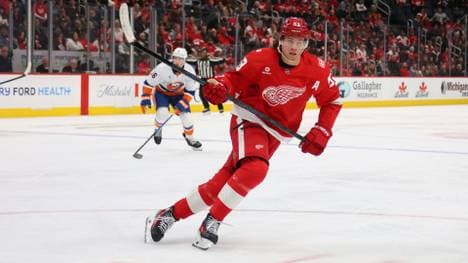 Moritz Seider für Detroit im Einsatz