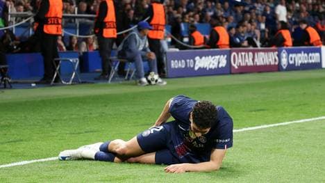 Am Boden: Achraf Hakimi