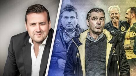 In seiner SPORT1-Kolumne rät Pit Gottschalk (l.) dem FC Schalke, sich in mehrfacher Hinsicht an Dortmund zu orientieren