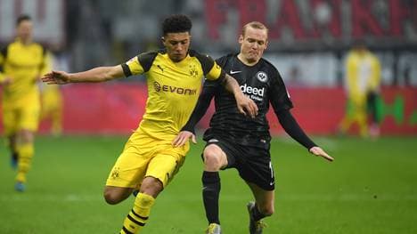 Sebastian Rode (r.) ist derzeit an Eintracht Frankfurt ausgeliehen