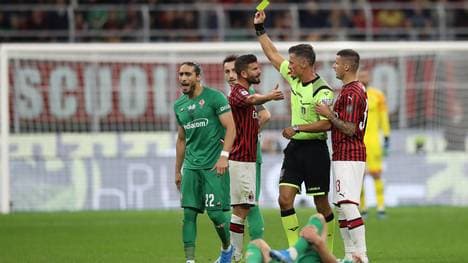 Franck Ribery wird beim Spiel gegen Milan böse gefoult