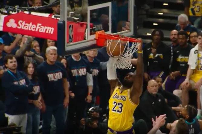 LeBron-Meilenstein - Aber der MVP stiehlt ihm die Show