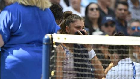 Beatriz Haddad Maia brach bei ihrem US-Open-Match plötzlich in Tränen aus