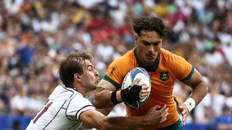 Jordan Petaia bei der WM 2023 in Frankreich