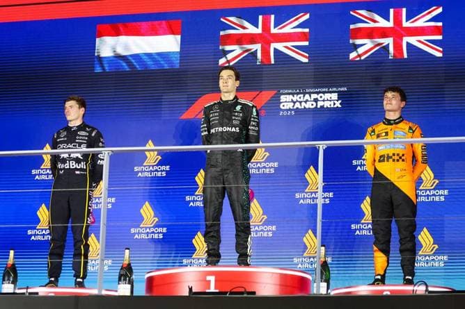 Sieg in Singapur! So stark trumpft Russell derzeit auf