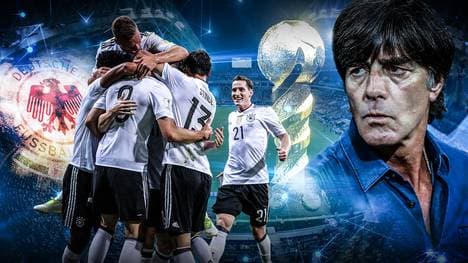 Joachim Löw (r.) formte für den Confed Cup eine schlagkräftige Truppe