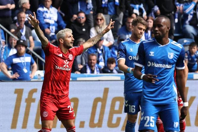 Traumtor lässt Düsseldorf kurz aufs Wunder hoffen