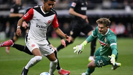 Knauff vergibt die Großchance für Frankfurt