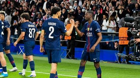 Achraf Hakimi und Ousmane Dembélé kehren ins Training von PSG zurück
