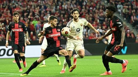 Bayer und Rom lieferten sich ein hitziges Duell