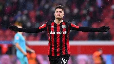 Patrick Schick erzielte für Bayer Leverkusen vier Tore gegen Greuther Fürth